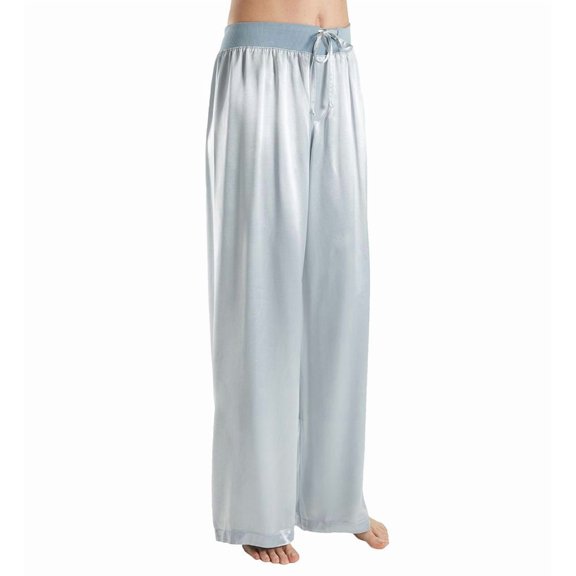Women's PJ Harlow PJP53 Jolie Satin Pant (Morning Blue S)
