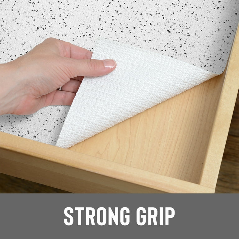 Con-Tact Brand Grip Premium Non-Adhesive Non-Slip Shelf and Drawer Liner Taupe 6 Pack 20