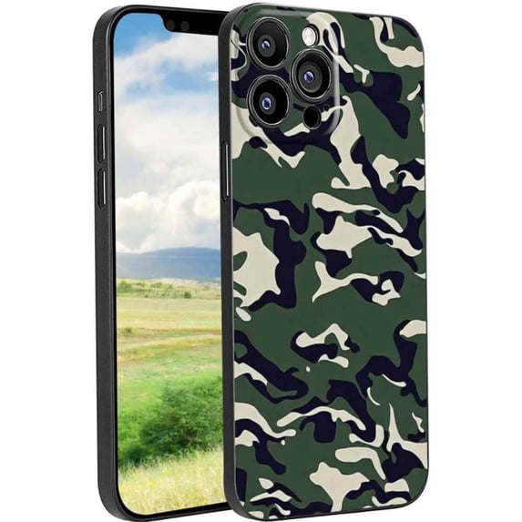 Army-Military-92-82 Phone Case, Degined for iPhone 13 Pro Case Men Women, Flexible Silicone Shockproof Case for iPhone 13 Pro
