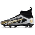 thumbnail image 3 of Botas de fútbol FG/TF para hombre, zapatillas de fútbol sala profesionales unisex antideslizantes para niños, zapatillas de fútbol para entrenamiento de césped al aire libre, zapatillas de fútbol, 3 of 5