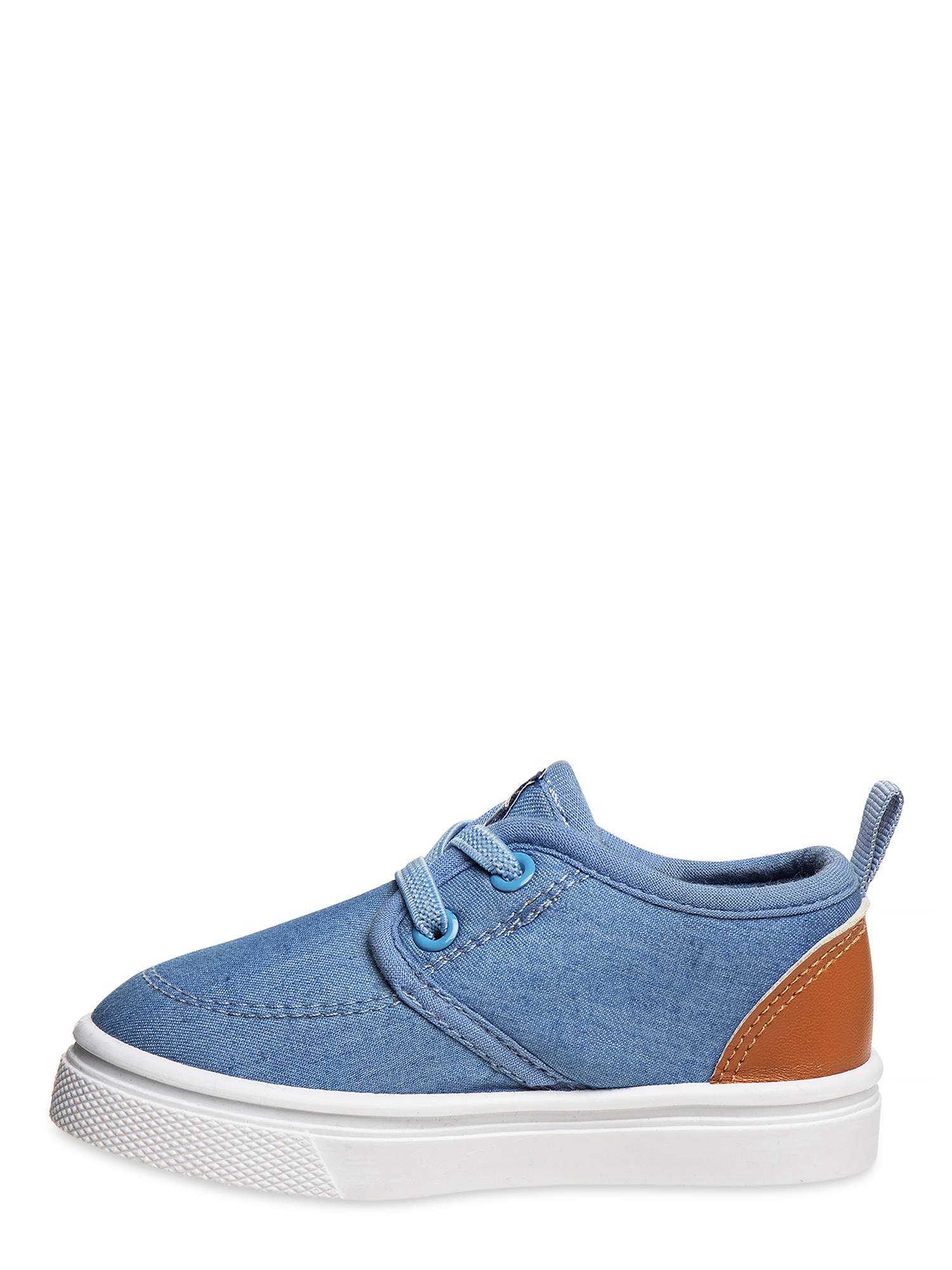 Beverly Hills Polo Club Toddler Boys Denim Colorblock Casual Sneakers - image 2 of 5