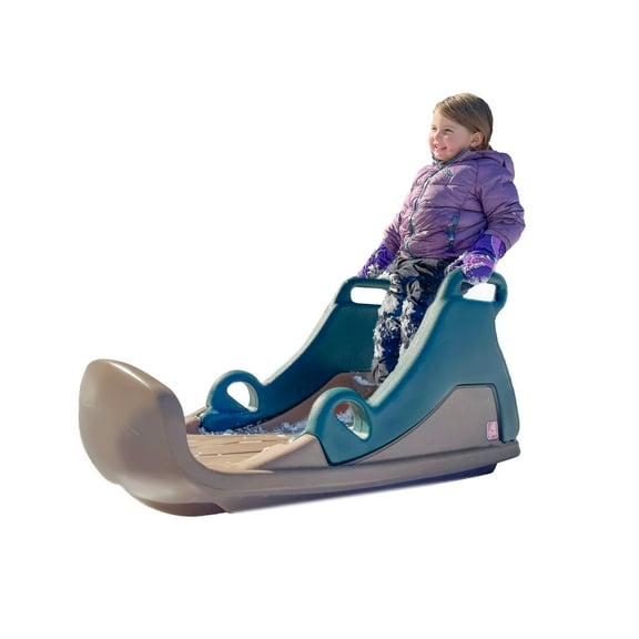Step2 Snow Runner Tobaggan Style Plastic Winter Sled for Kids