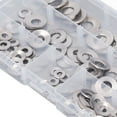 thumbnail image 2 of Arandela de resorte cónica dentada, 140 piezas, 5 tipos, kit de arandela cónica dentada moleteada, arandela moleteada, logre más, 2 of 9