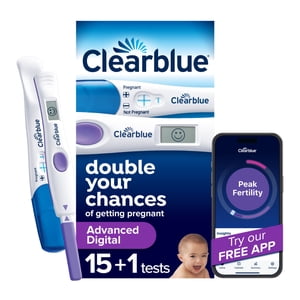 Clearblue Advanced Digital Ovulation Test Kit, 16 Pack