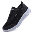 thumbnail image 6 of Stylago Men's Breathable Walking Sneakers Lace Up Arch Support Running Shoes Lightweight Outdoor Hiking Athletic Sneaker White Size 11.5, 6 of 7