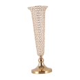 thumbnail image 4 of Florero de trompeta para boda, decoración de escritorio de 23,62 pulgadas de alto, centros de mesa de Metal, florero para recepción, , fiesta, 4 of 10