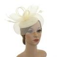 thumbnail image 2 of Ladies Flower Veil Fascinators Cocktail Tea Party Wedding Headwear, 2 of 8
