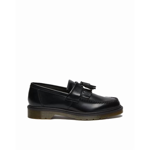 Dr. Martens Adrian Black Polished Smooth Moccasin Black (Women's)