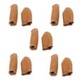 thumbnail image 1 of MasteelfCA 10 Pcs PU Leather Thimble Finger Protectors Practical DIY Felting Crafts Finger Cots, 1 of 8