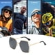 thumbnail image 5 of Gafas de sol huecas transfronterizas, gafas de sol modernas de montura grande, hechas de metal, 5 of 5