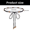 thumbnail image 5 of Summer Festival Waist Chain Bohemian Braided Nylon Belt Women Layering Accessory, 5 of 11