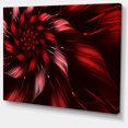 thumbnail image 2 of Fleur Fractale Symétrique Multicolore - Impression sur Toile Florale, 2 of 4