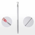 thumbnail image 4 of 3PCS Cuticle Pusher Professional Nail Pusher Nail Cleaner Nail Art Remover Tool, 4 of 10