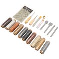 thumbnail image 1 of Suministros Para Trabajar Cuero, Juego De 26 Piezas Fácil De Usar, Kit De Costura De Cuero De Color Uniforme Para Tiendas De Campaña Y Alfombras, 1 of 7