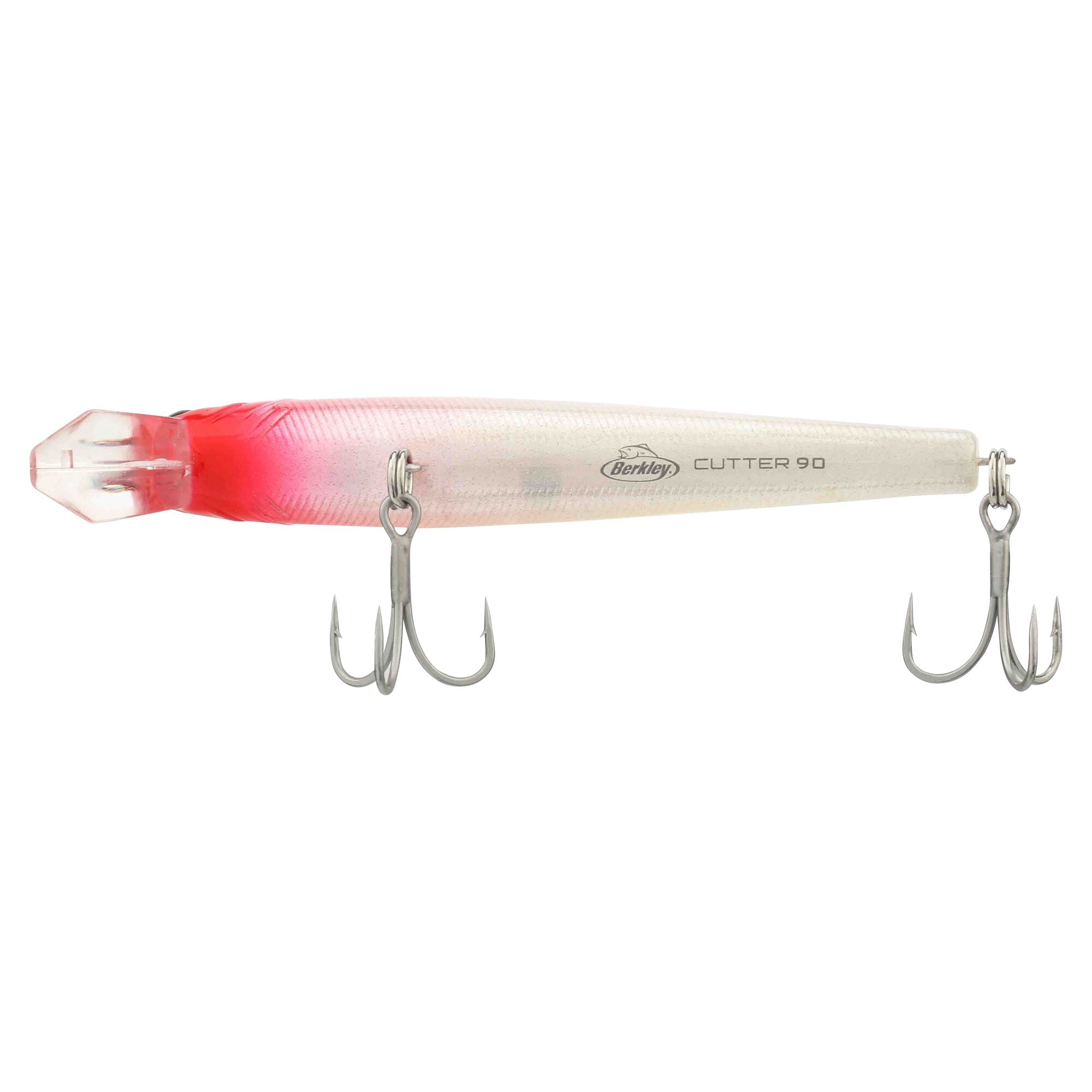 Berkley Cutter Saltwater, 3.5 in, Jerkbaits, Red Head (1 Count)