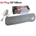 thumbnail image 1 of Almohadilla de calefacción eléctrica para Abdomen, manta térmica para cintura y espalda, mantiene el calor, alivia el dolor de pies, calentador de manos, 50x220 cm, 59x30cm, 100 v, 1 of 4