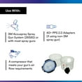 thumbnail image 4 of 3M PPS Series 2.0 Spray Cup System Kit, 26314, Mini (6.8 fl oz, 200 mL), 125 Micron Filter, 1 kit, 4 of 8