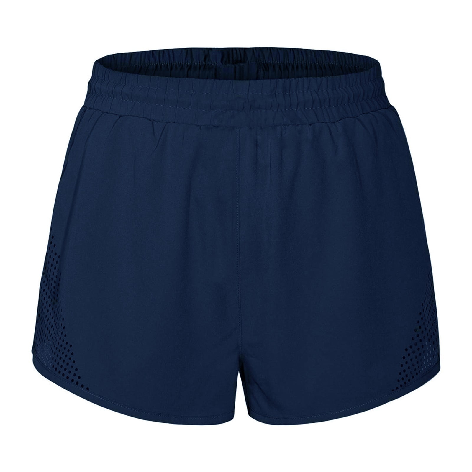 ZHAGHMIN Cute Shorts Shorts Pockets Yoga Shorts With Liner Wasit ...
