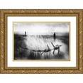 thumbnail image 1 of Davidsson, Gustav 14x11 Gold Ornate Wood Framed with Double Matting Museum Art Print Titled - The Sadness Will Last Forever, 1 of 4