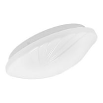 WEUVEB 1Pack Round White Plastic Ceiling Light Shade for Protective Cover 29.0x29.0x1.8in