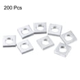 thumbnail image 2 of Unique Bargains Square Nuts, M5x8mmx2mm Zinc-Plated Metric Coarse Thread Assortment Kit, 200pcs, 2 of 5
