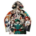 thumbnail image 3 of My Hero Academia Youth Hoodies Boys Girls 3D Printed Sweatshirt Fall Winter Clothes Long Sleeves Pullover Sweater S, 3 of 6
