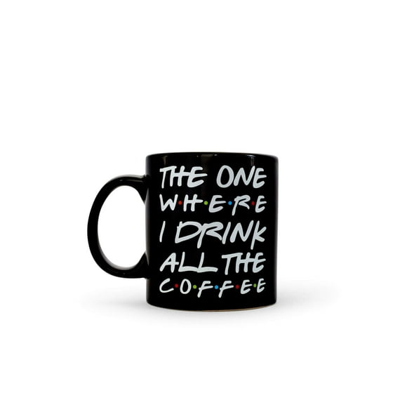Taza de café Toynk The One Where I Drink All The Coffee, 600 ml