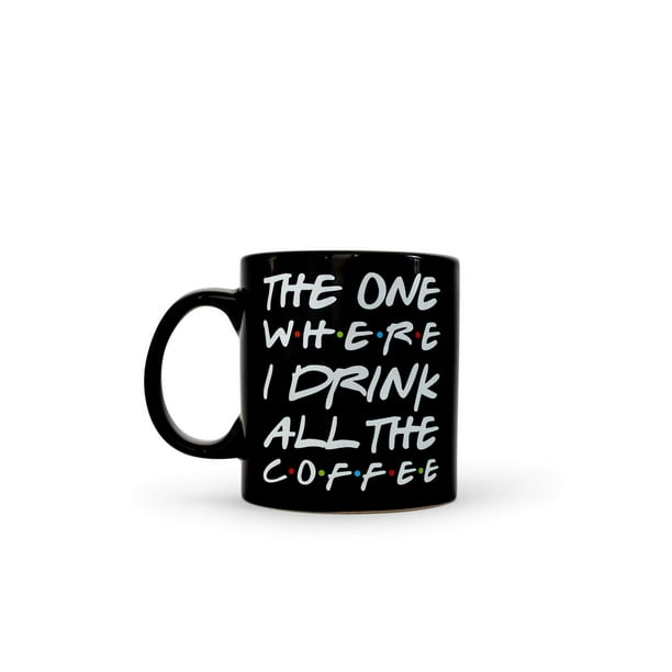 Taza de café Toynk The One Where I Drink All The Coffee, 600 ml