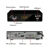 Core Innovations Converter Box Electronics Analog To Digital Dtv Converters Crustypizzeria Co Uk