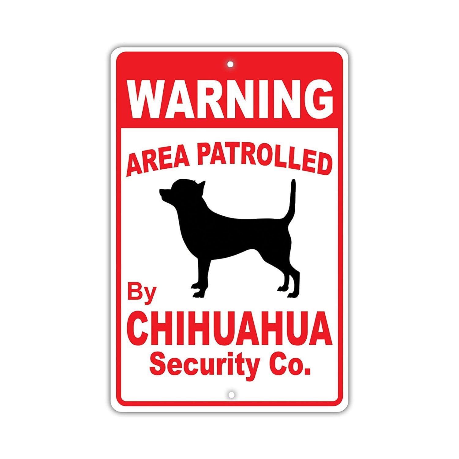 Warning Area Patrolled By Rottweiler Dog Safety Aluminum Metal Sign 12...