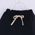 thumbnail image 4 of LLYWEY Girls Bermuda Shorts, Boys Knee Length Shorts, Kids Casual Summer Solid Elastic Waist Straight Leg Shorts with Pockets 3-4 Years, 4 of 8