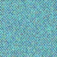 thumbnail image 1 of Ahgly Company Indoor Square Patterned Glacial Blue Ice Blue Area Rugs, 4' Square, 1 of 6