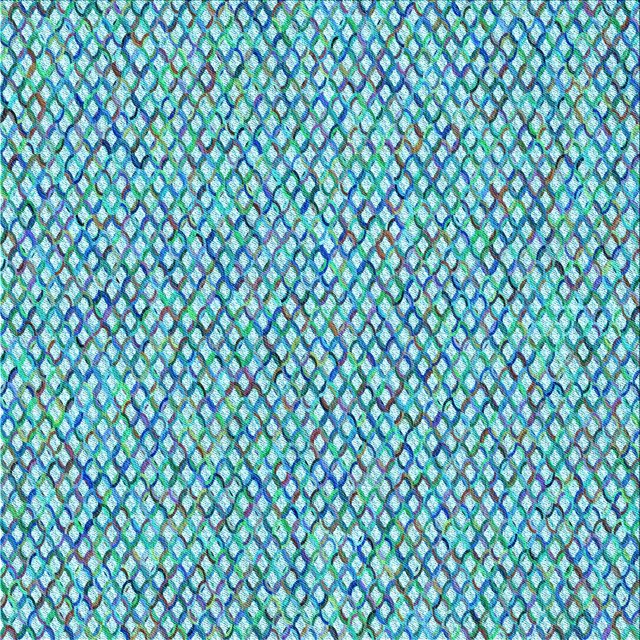 Ahgly Company Machine Washable Indoor Square Transitional Glacial Blue Ice Blue Area Rugs, 4' Square