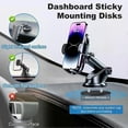 thumbnail image 3 of Mobile Phone Sticker Car Suction Cup Adhesive Sticker Disc Pad Base for GPS Mobile Phone Stand Bracket Holder Camera Stand Mount, 3 of 5