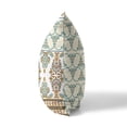 thumbnail image 3 of Floral Fusion Indoor/Outdoor Pillow with Removable Cover in Blue 20x20, 3 of 7