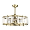 thumbnail image 3 of Tobias 28.3 in. 6-Light Indoor Brass Finish Ceiling Fan with Light Kit, 3 of 3
