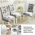 thumbnail image 3 of Chair Cover Set of 6, Set Covers for Chair, Removable and Washable Dining Room, Living Room, Office 6 Packs. Suitable for Home, Hotel, Banquet or Party., 3 of 6
