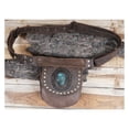 thumbnail image 3 of Leather Waist Belt with Multiple Zippered Pockets, Adjustable Fit, 3 of 16