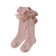 thumbnail image 2 of ITFABS Baby Girl Knee High Socks Winter Warm Rib Knitted Stockings with, 2 of 6