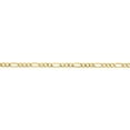 thumbnail image 2 of Primal Gold 10 Karat Yellow Gold 2.5mm Semi-Solid Figaro Chain, 2 of 6