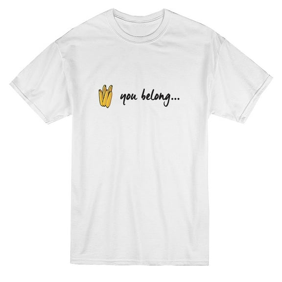 You Belong With Me Fries Ketchup Matching Couple Men's T-shirt