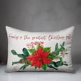 thumbnail image 3 of Creative Products Family is the Greatest Christmas Gift 14x20 Spun Poly Pillow, 3 of 3