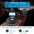 thumbnail image 4 of Reproductor de CD HOTT portátil con 4 altavoces Bluetooth FM negro, 4 of 8