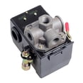 thumbnail image 1 of Yeacher Air Compressor Pressure Switch Control Valve 120PSI 4 Port Unloader On/Off Lever, 1 of 8
