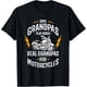 thumbnail image 1 of Some Grandpas Play Bingo Real Grandpas Ride Motorcycles Camiseta, 1 of 2