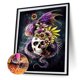 thumbnail image 2 of Diamante pintura 5D completo redondo taladro mosaico DIY extraño cráneo Kit decoraciones de pared FLhrweasw Nuevo, 2 of 9