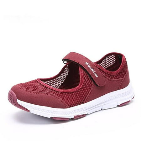 

Women Flat Shoes Mesh Breathable Fashion Casual Sneakers Summer Ladies Shoes and Sandals Loafers Ballet Flats Walking Shoe Woman