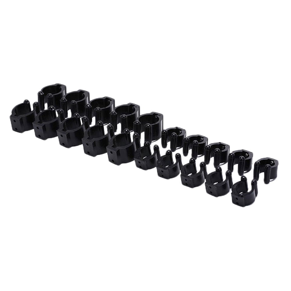 Details about   18x Plastic Pool Cue Clips For Cue Racks 