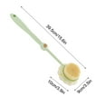 thumbnail image 6 of Vacemry Under $5 Long Handle Bath Brush, Soft Bristle Back Scrubber for Shower, Exfoliating Body Wash Tool, Bathroom Hygiene Cleaning Implement, 6 of 9