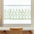 thumbnail image 3 of Tookss Embroidered Floral Window Curtains Rod Pocket Light Filtering Sheer Window Drapes Elegant Home Decoration, 3 of 9